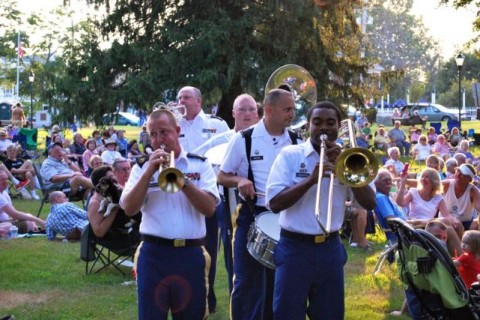 215th Army Band Performance