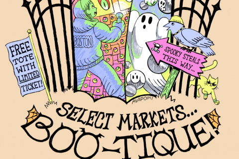 WNDR Boston Select Market Halloween Boo-tique