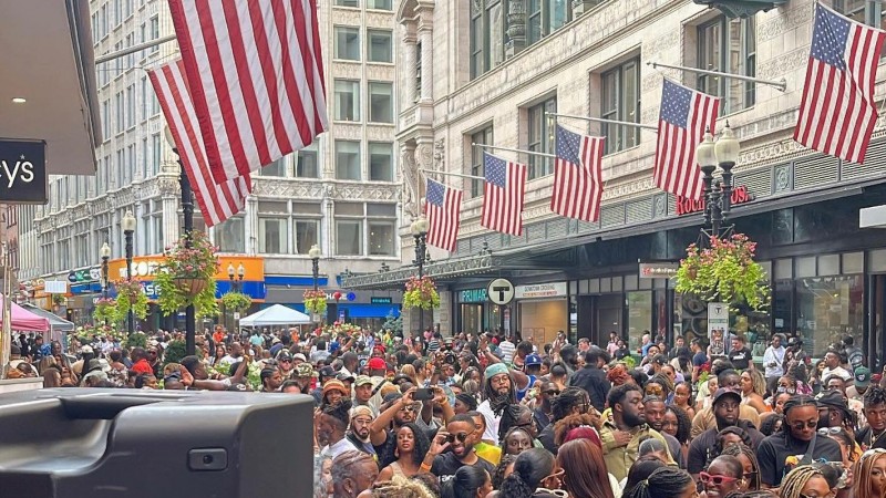 Black Outside Block Party