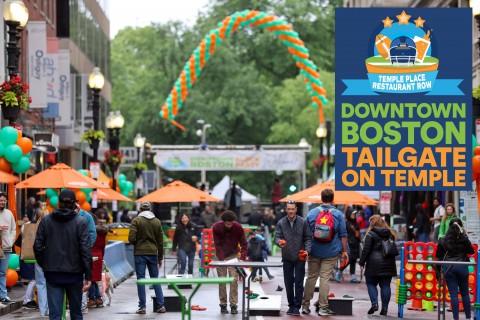 Tailgate on Temple Place